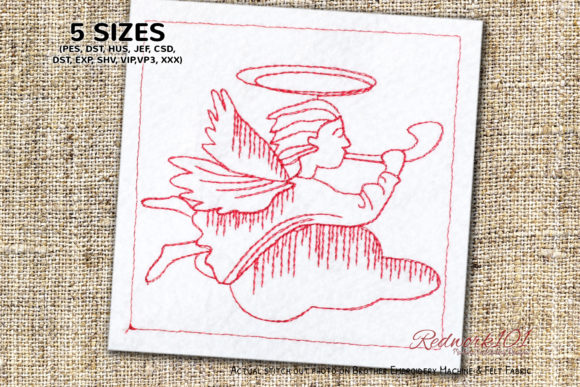Cute Angel Bluework