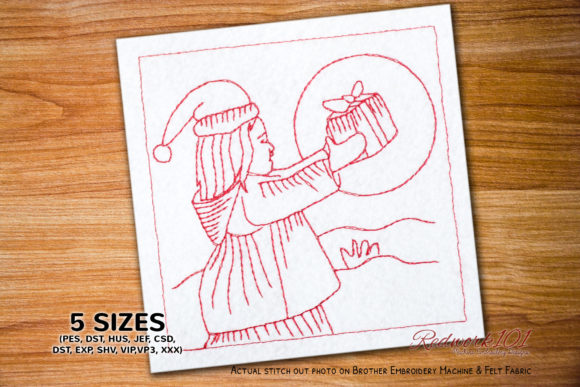 Merry Christmas Kids Design Review for Seasonal Embroidery