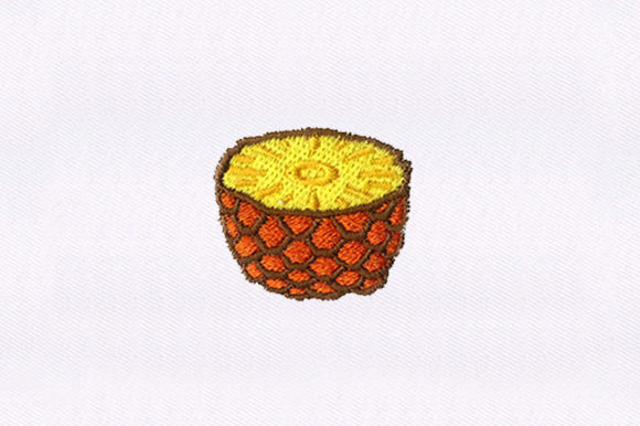 Review: Cut Pineapple Embroidery Design