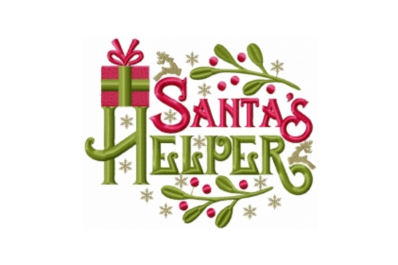 Santa’s Helper: A Festive Embroidery Design Review